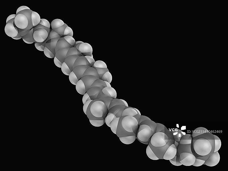 番茄红素分子图片素材