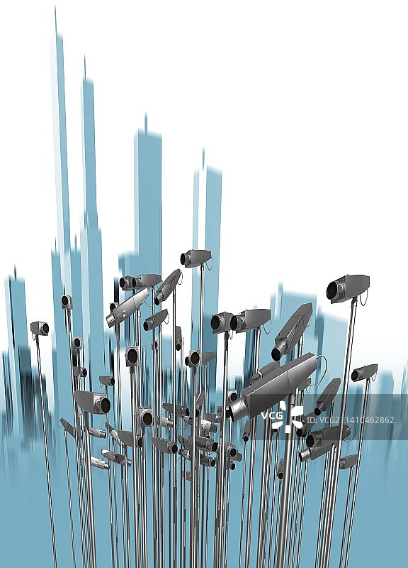 监控概念艺术作品图片素材