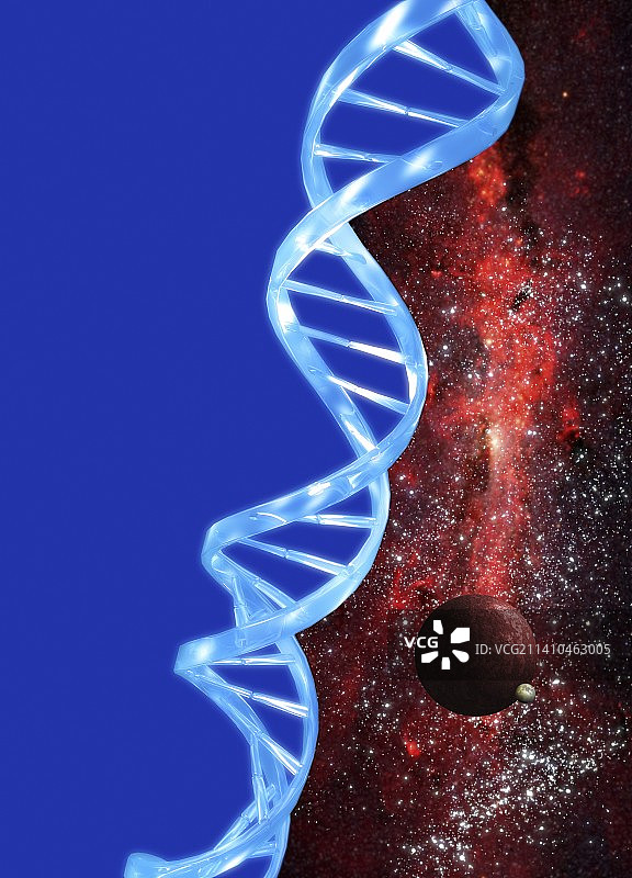 生命的起源概念艺术作品图片素材