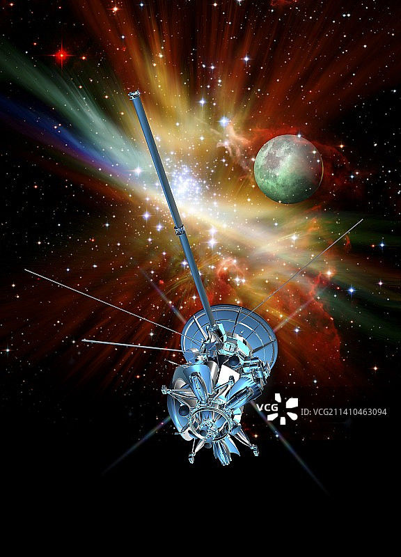 深空探测器艺术作品图片素材