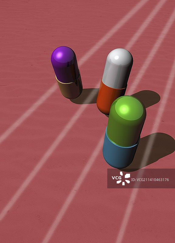 体育运动中的药物概念艺术图片素材