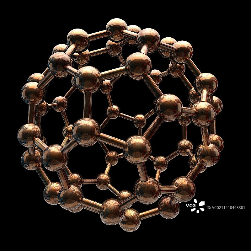 巴克敏斯特富勒烯分子图片素材