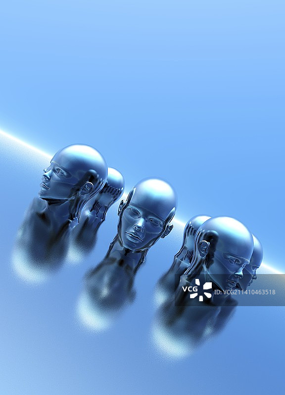 人类克隆概念艺术图片素材