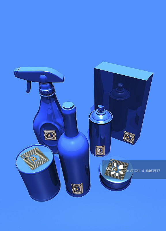 智能标签芯片，艺术作品图片素材