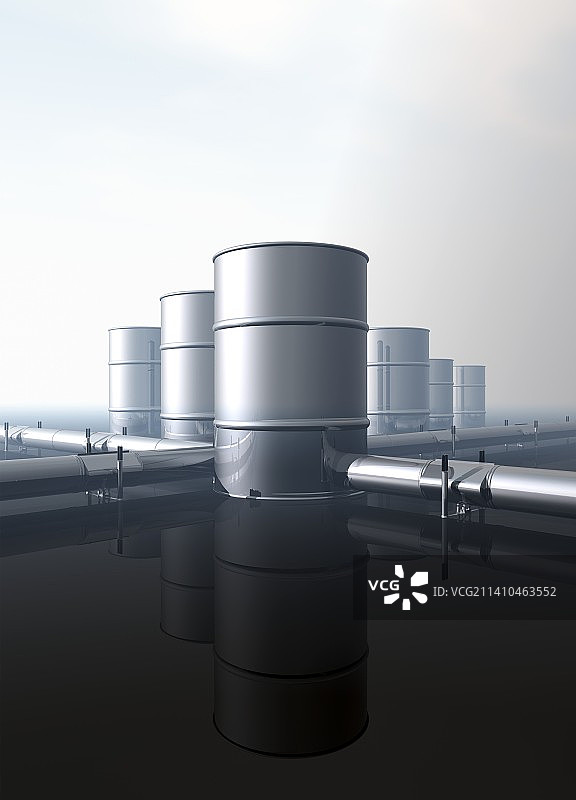 石油分配概念艺术图片素材