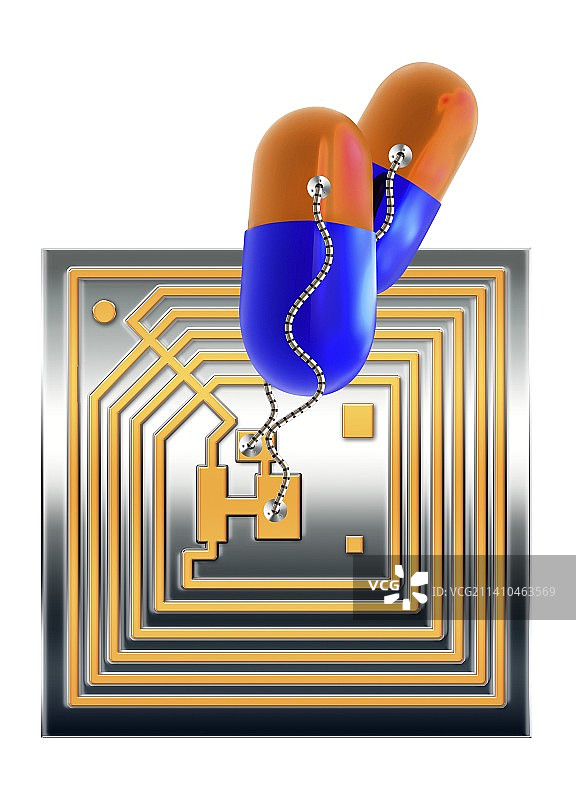 药物追踪概念艺术图片素材