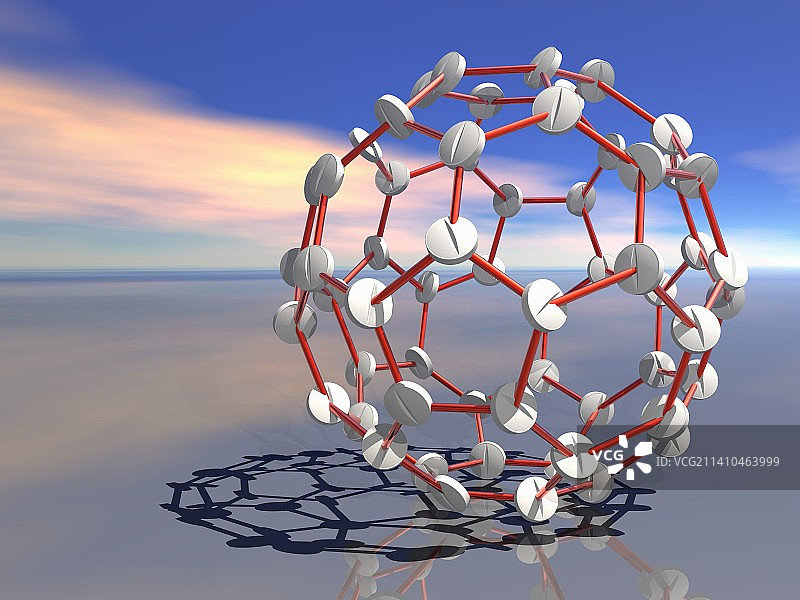 医学纳米粒子概念图图片素材