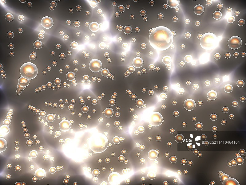 力场中的粒子艺术图片素材