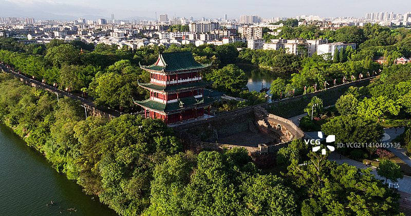 赣州八镜台宋城墙图片素材