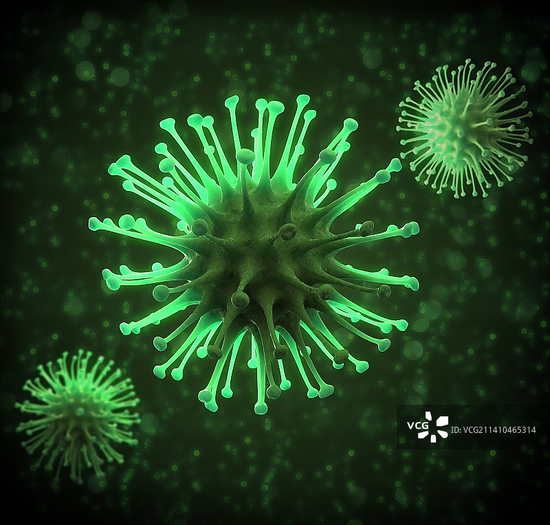 病毒颗粒图片素材