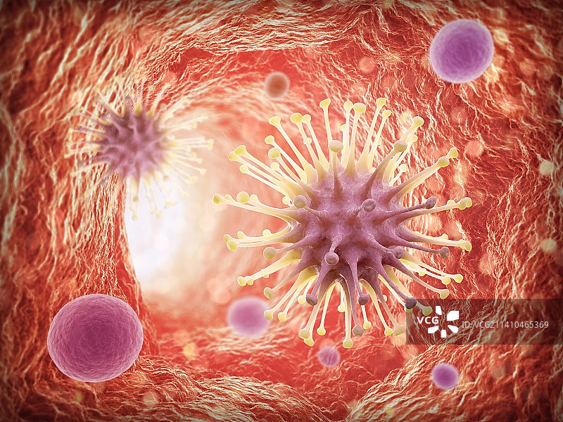 病毒感染，艺术作品图片素材