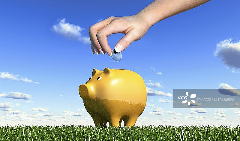 投资自然概念艺术作品图片素材