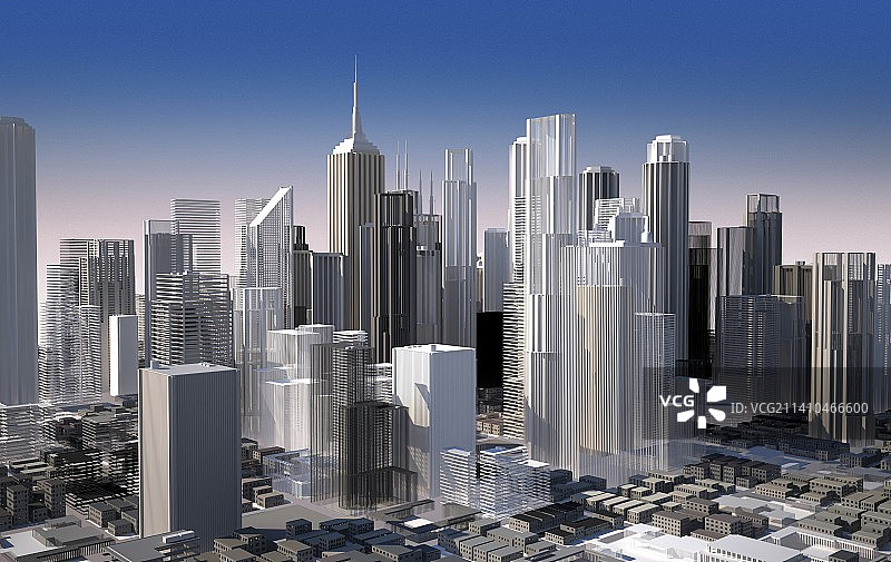 城市风光艺术作品图片素材