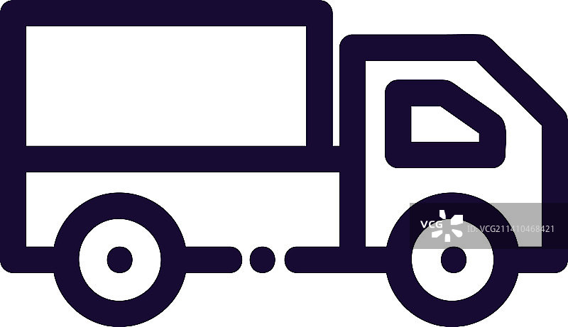 线性运输卡车图片素材