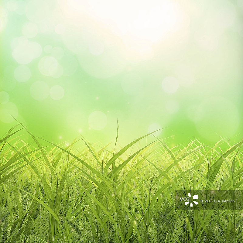 草地艺术作品图片素材