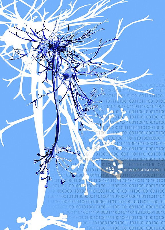 神经网络概念艺术作品图片素材
