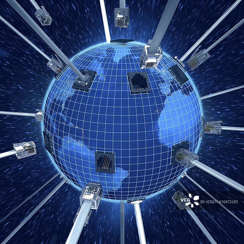 全球互联互通艺术作品图片素材