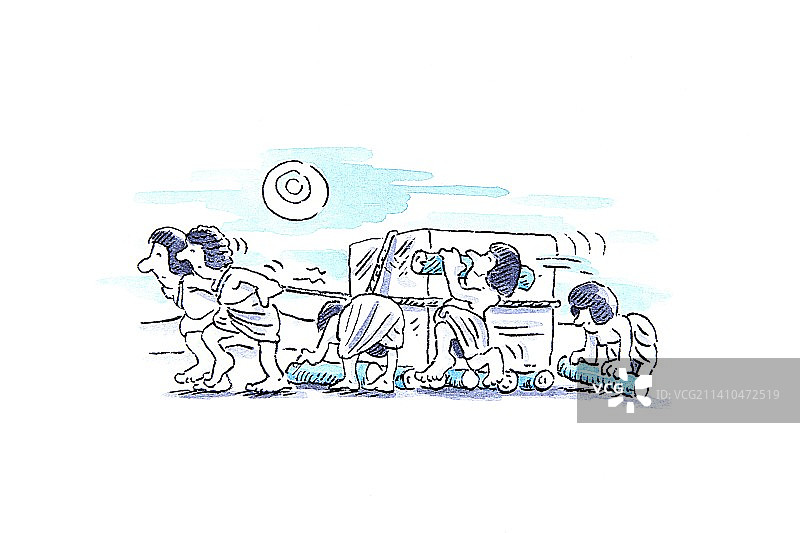 团队合作与艺术作品图片素材