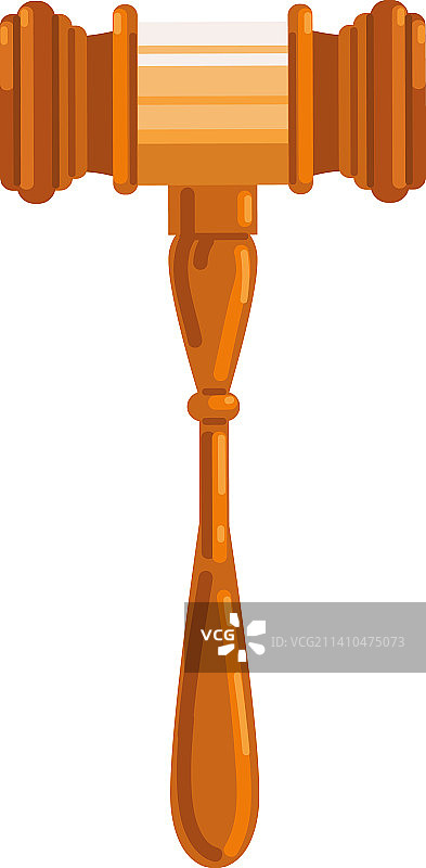 象征正义的木锤图片素材