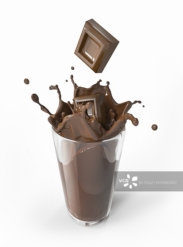 巧克力奶昔艺术品图片素材