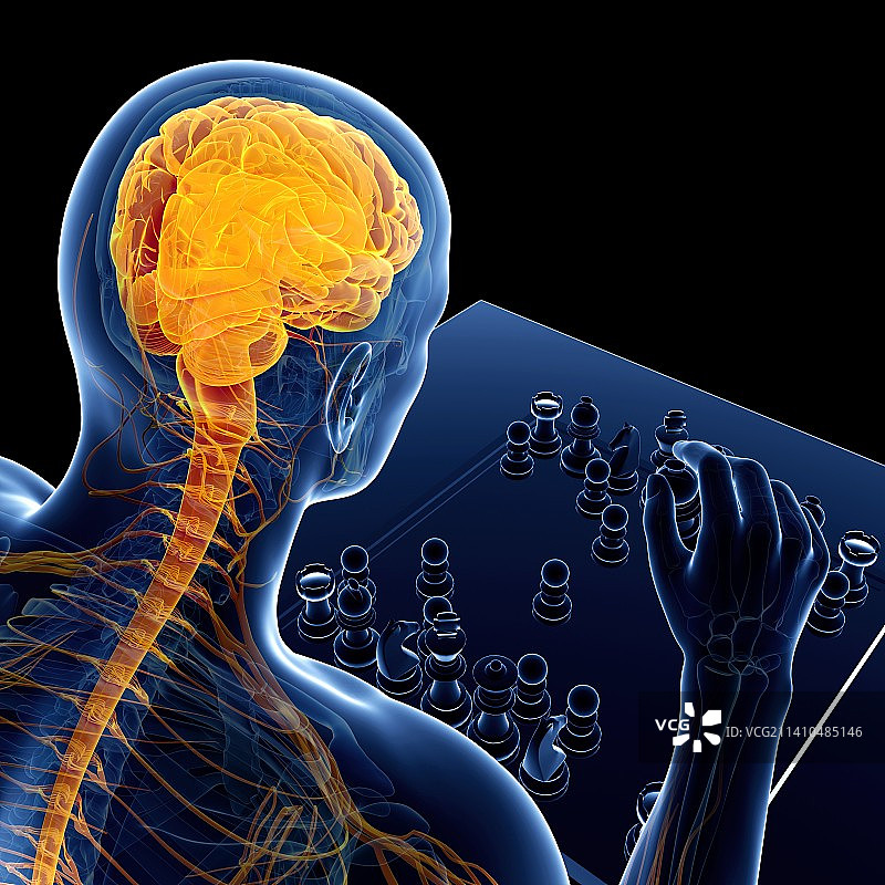 国际象棋棋手艺术作品图片素材