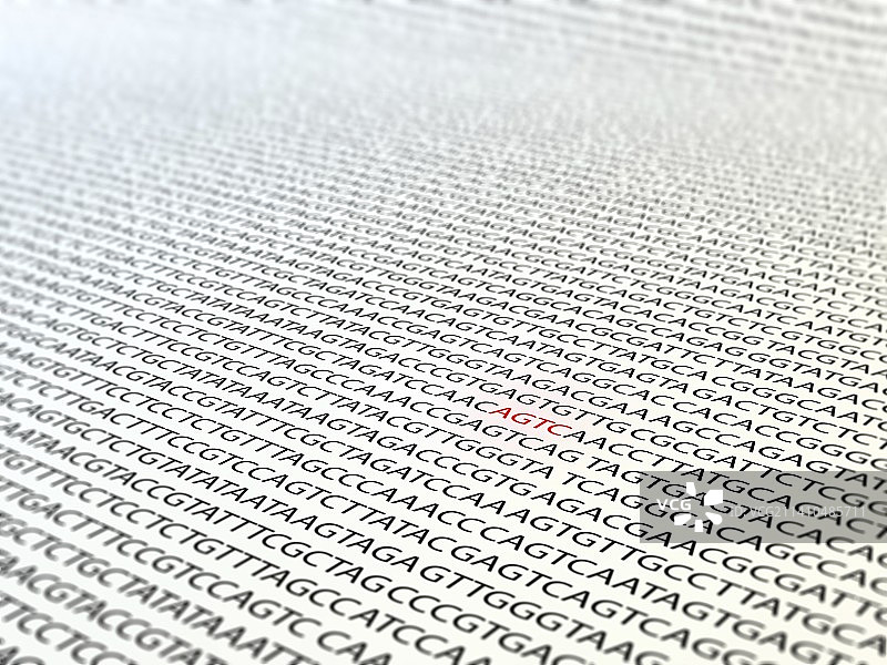 DNA序列艺术作品图片素材