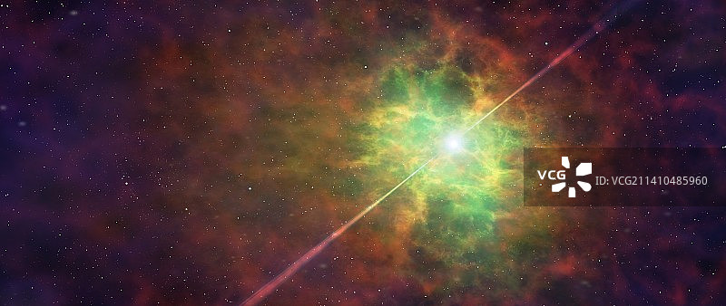 脉冲星艺术作品图片素材