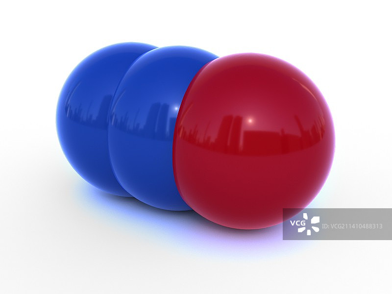 一氧化二氮分子艺术图图片素材