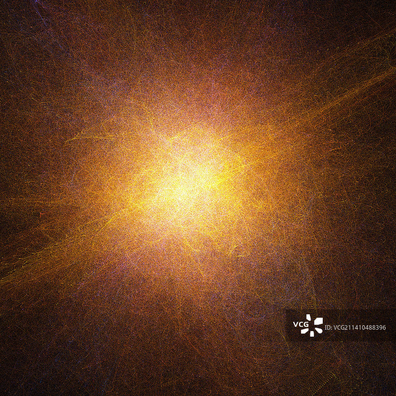 橙色光晕艺术作品图片素材