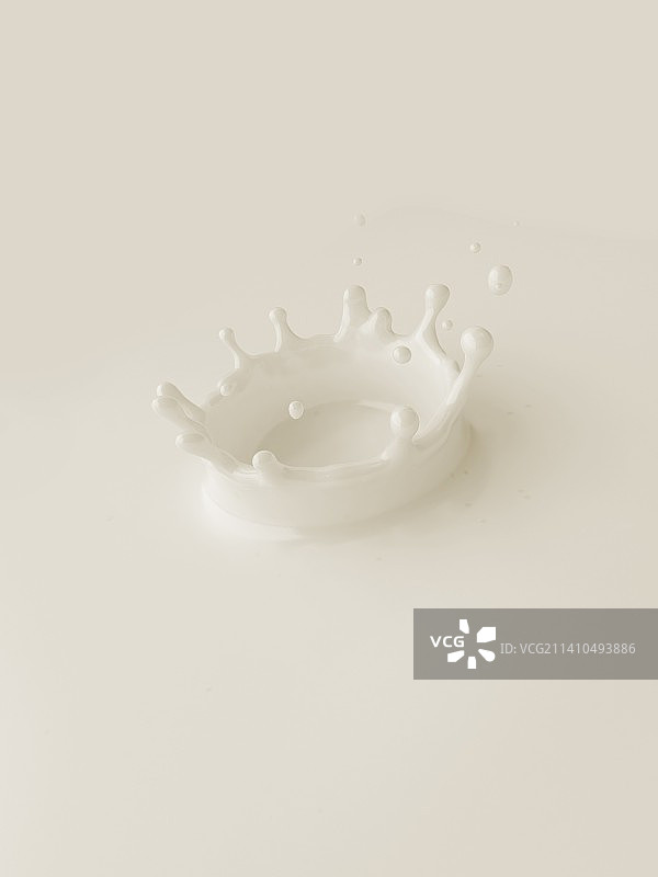 牛奶飞溅艺术作品图片素材