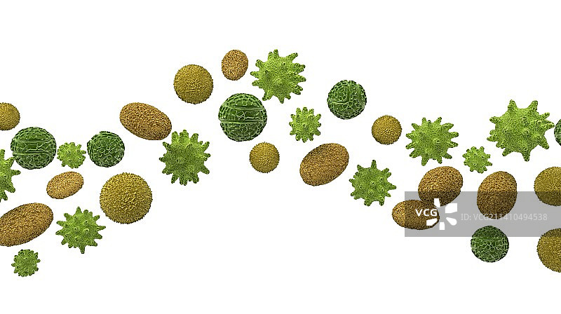 花粉艺术作品图片素材