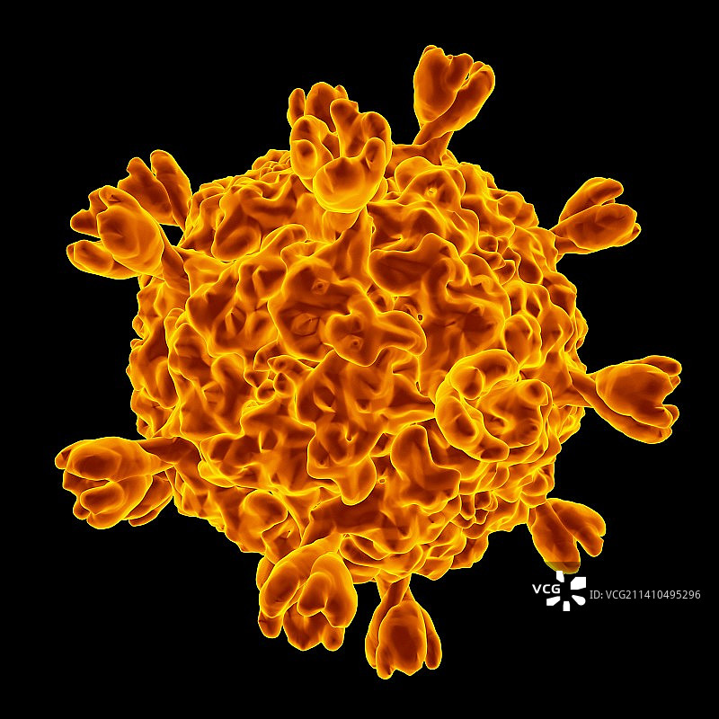 天花病毒艺术图图片素材