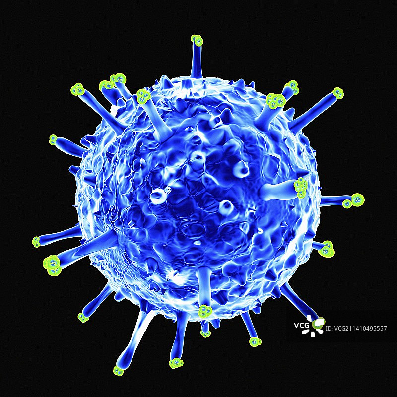 猪流感病毒图片素材