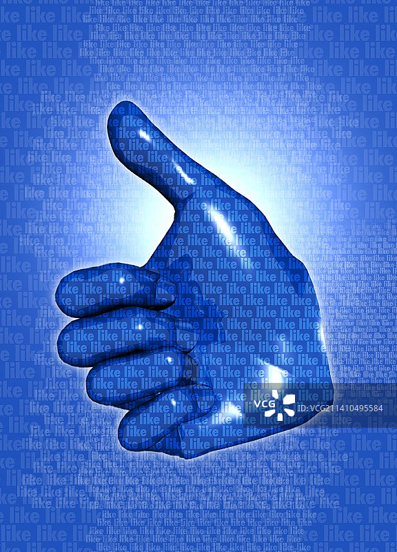 社交媒体图标概念艺术作品图片素材