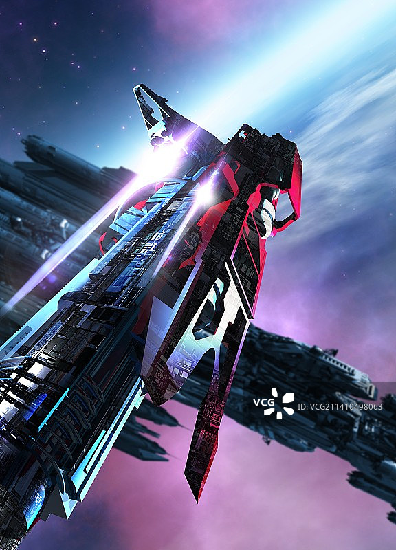 飞船艺术作品图片素材