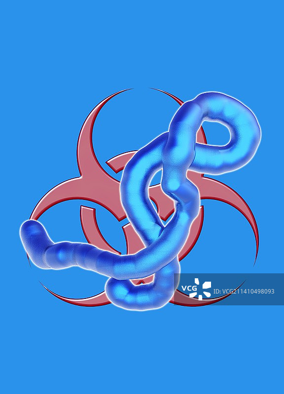 埃博拉疫情概念艺术作品图片素材