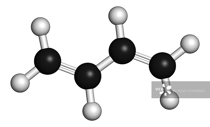 丁二烯合成橡胶分子图片素材