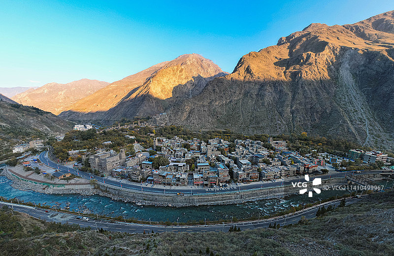 理县桃坪羌寨图片素材