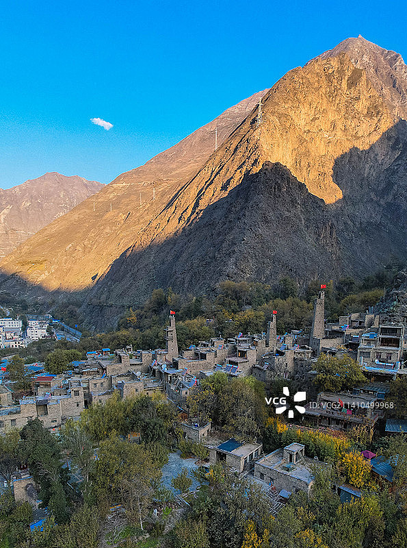 理县桃坪羌寨图片素材