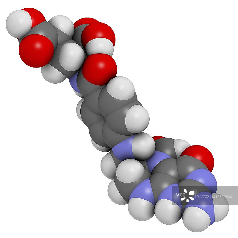 亚叶酸药物分子图片素材