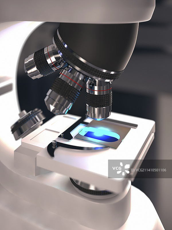 实验室显微镜插图图片素材