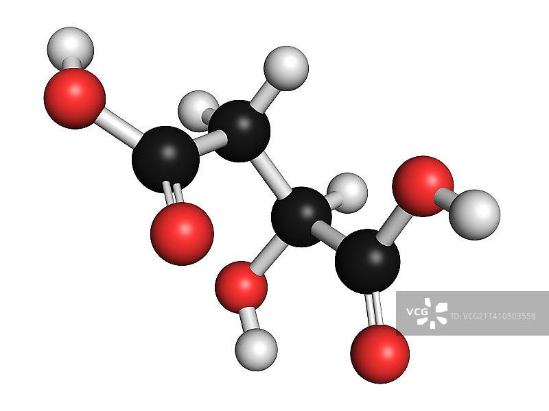 苹果酸分子图片素材