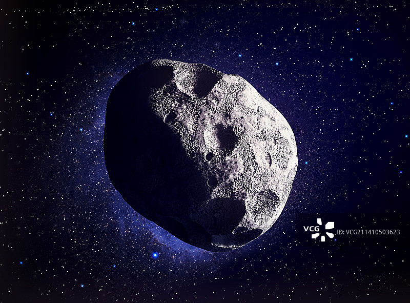 小行星，插图图片素材