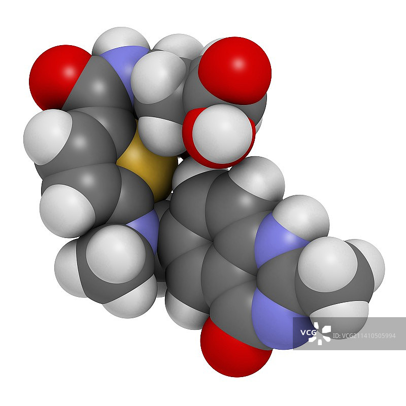 抗肿瘤化疗药物Raltitrexed图片素材