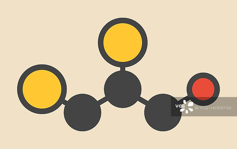 二巯丙醇金属中毒药物分子图片素材