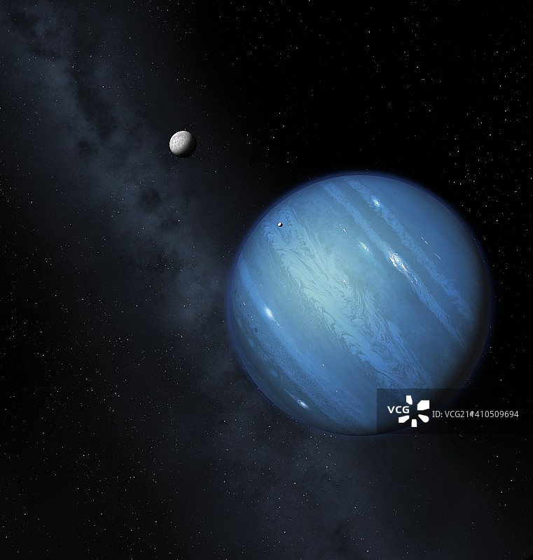假想的第九大行星插图图片素材