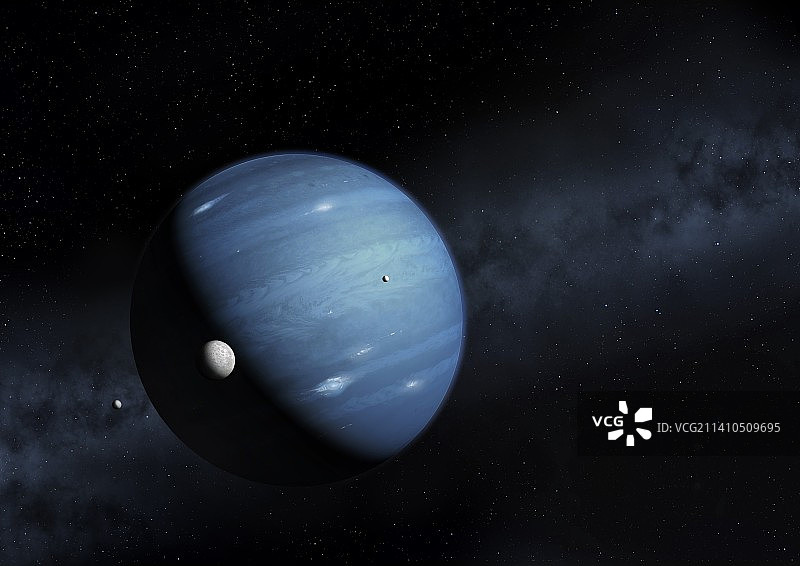 假想的第九大行星插图图片素材
