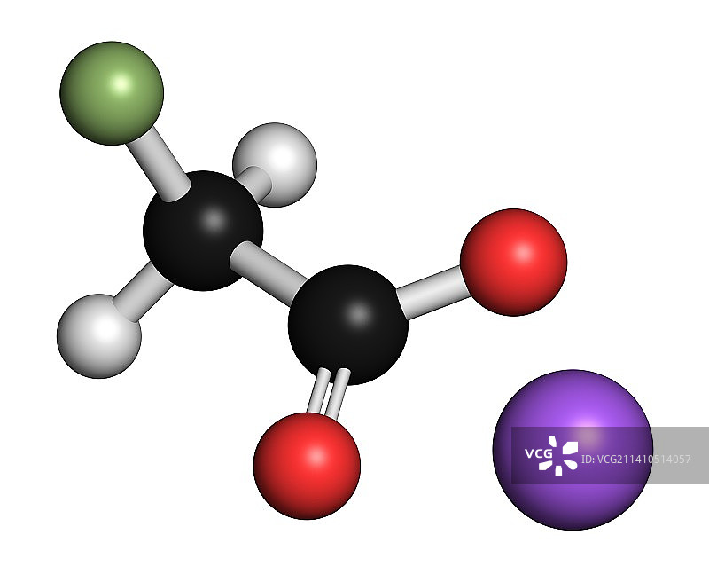 氟乙酸钠结构图图片素材
