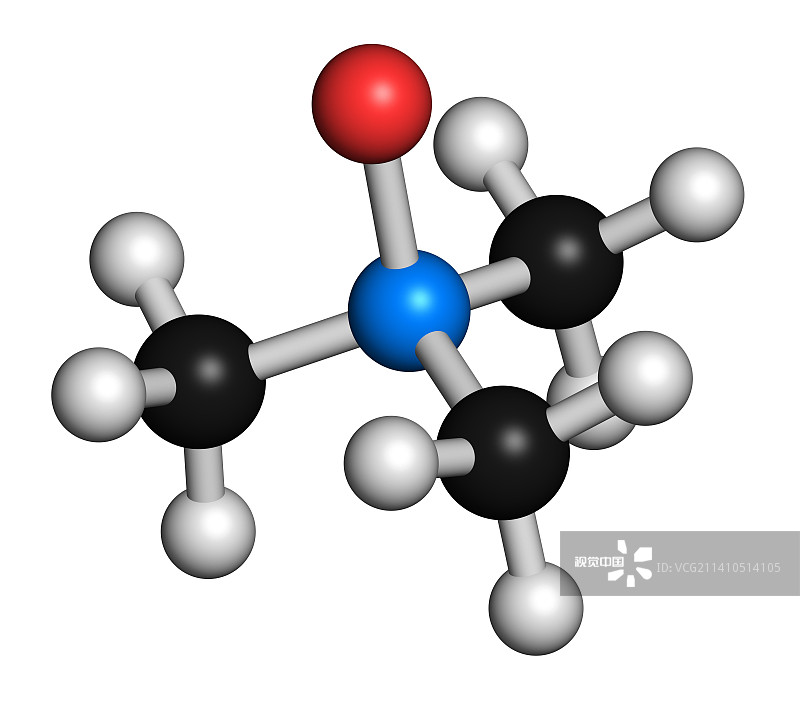 三甲胺分子结构示意图图片素材