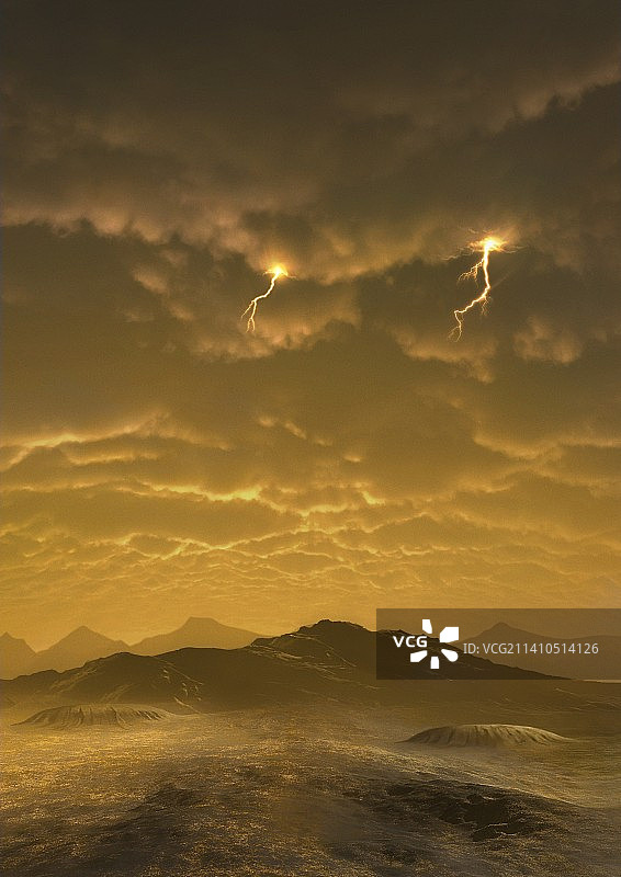 金星表面艺术作品图片素材